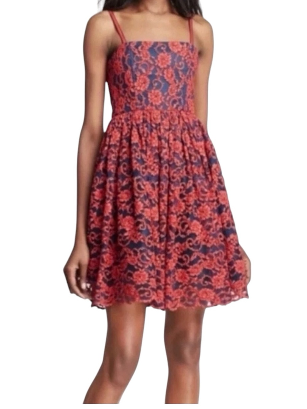 ALICE + OLIVIA BY STACEY BENDET "Sia" Lace Dress